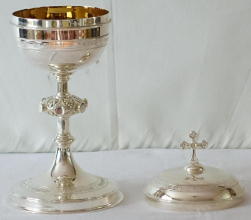 French Silver Ciborium